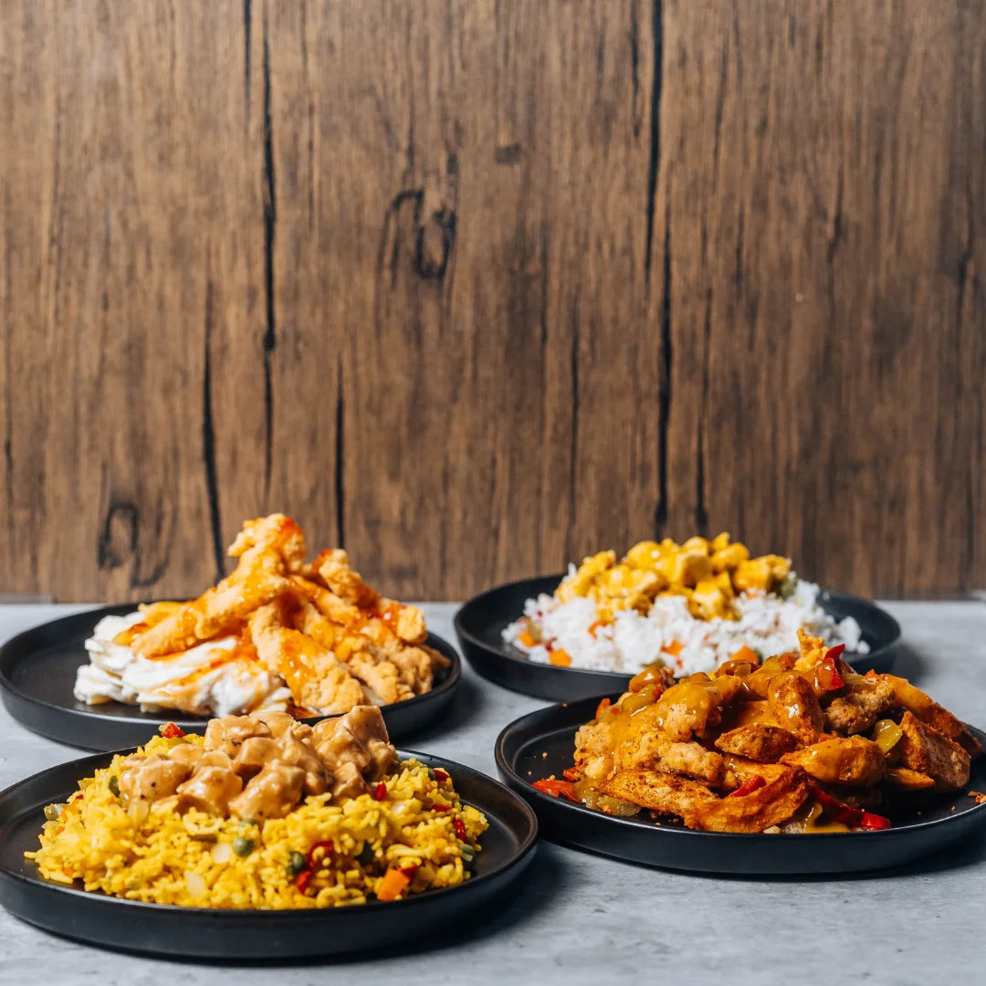 Peppered Chicken & Rice with Veg