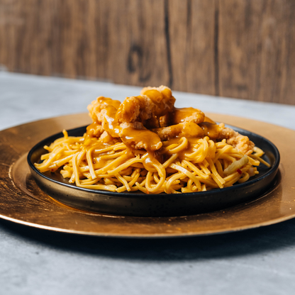 Crispy Chicken Curry & noodles