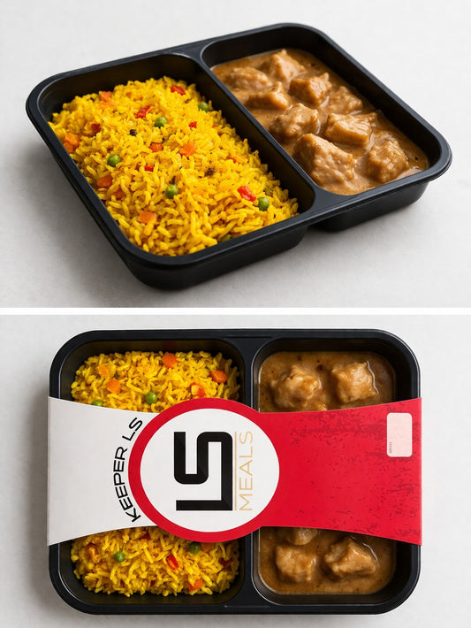 Peppered Chicken & Rice with Veg