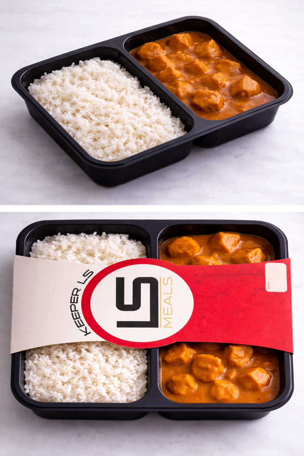 Chicken Curry & Rice - No Veg