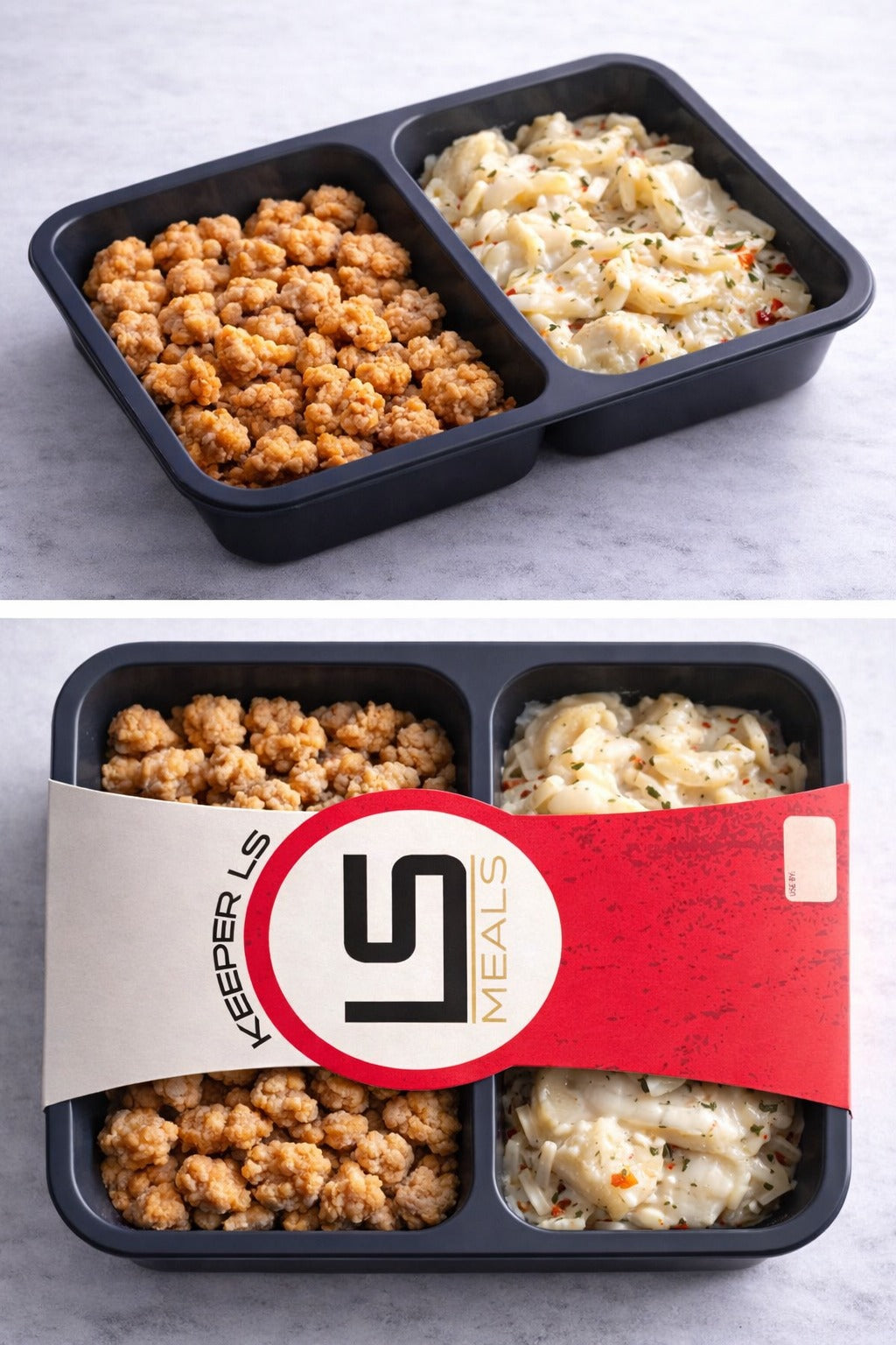 Dauphinoise Potatoes and Crispy Chicken