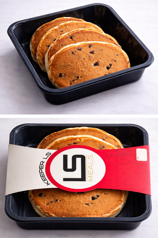 Protein Pancakes with Chocolate Chips