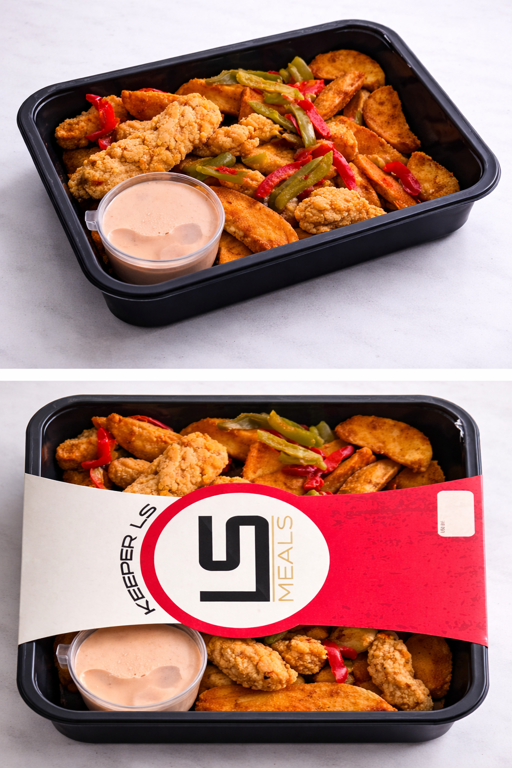 Salted Chicken Spice Box with Taco Dip