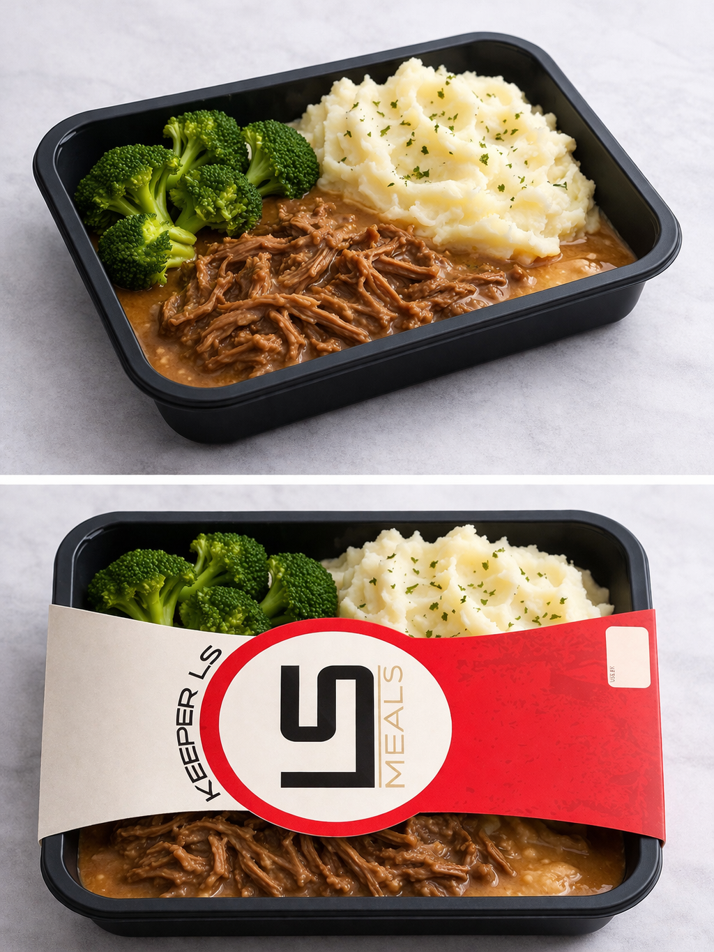 Shredded Pulled Beef & Mash